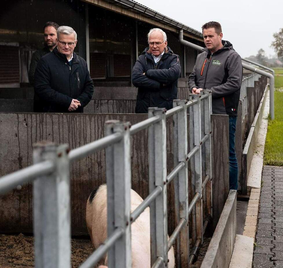 Derk Boswijk, Gert-Ham ten Bolscher, Piet Adema en Ruben Exterkate