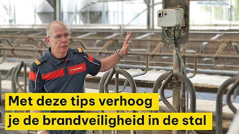 Video: ‘Combi biggenlamp, slechte elektra-installatie en stro vaak oorzaak brand’ (nu met video)