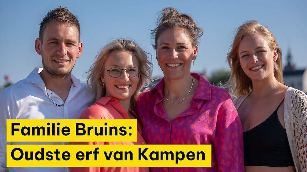 Familie Bruins: Oudste erf van Kampen, nog springlevend