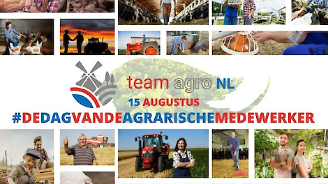 Team Agro NL roept 15 augustus voor de vijfde keer uit tot 'Dag van de Agrarische Medewerker'