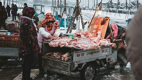 Minder varkensvlees, meer vis en kip in China