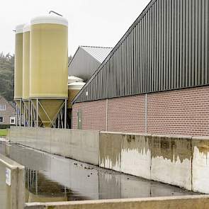 Zelf teelt Van den Borne een deel van zijn korrelmaïs. Hij heeft 9 hectare grond in eigendom wat goed is voor 100 ton ccm. Hij heeft een opslagcapaciteit voor 500 ton ccm op zijn erf. De overige 400 ton koopt de Nederlander in de buurt aan. Hij begroot de