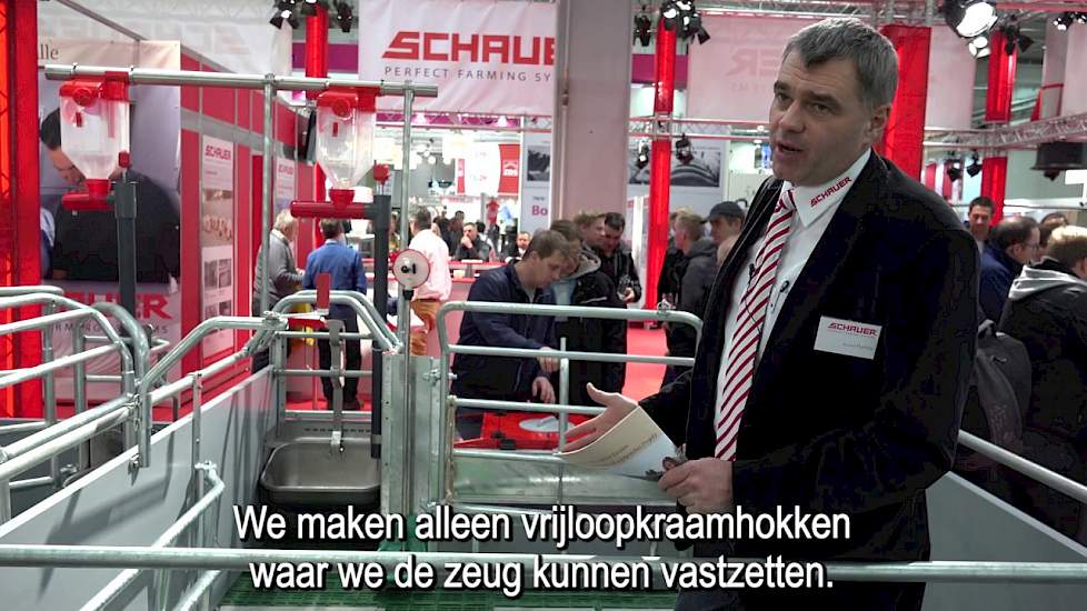 Nieuwe huisvestingconcepten bij Schauer - @EuroTier 2016 - www.pigbusiness.nl