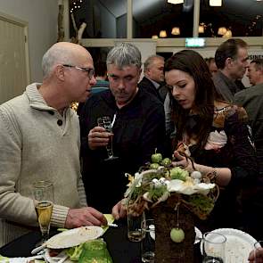 Niet alleen varkenshouders waren op de Pig Business jubileumbijeenkomst aanwezig. Ook landbouwbestuurders waaronder POV-voorzitter Ingrid Jansen en vice-voorzitter Eric Douma.